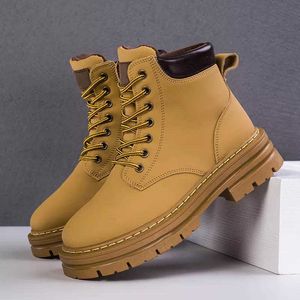 HBP Non-Brand Wholesale Mens Boots Australia Winter High-top Tooling Casual