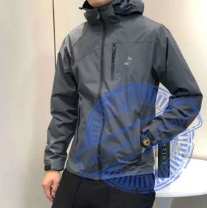 Arc Mens Jacket Designer Hoodie Tech Nylon Gore Tex Zipper Jackets Arc Classic Lightweight Coat في الهواء الطلق في الهواء الطلق.