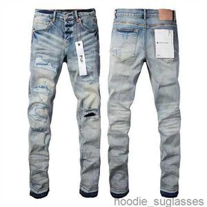 PURPLESS Märke jeans 2024 Spring Designer Mens denim Byxor Fashion Pants Straight Design Retro Streetwear Casual Sweatpants BBBJX