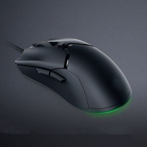 Ra -zzer Deathadder Chroma Elite VIP-ER Mini Oyun Fare USB Kablolu 5 Düğme Optik Sensör Fare Siyah Standart Essential Edition Oyun Fareleri Logo Dropshipping