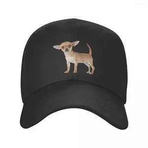 Ball Caps Fashion Chihuahua Dog Baseball Cap For Women Men Breathable Trucker Hat Outdoor