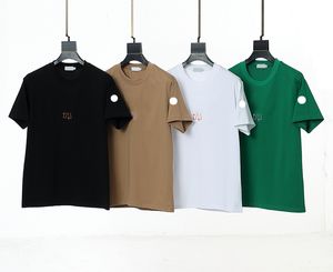 Designer-Hemd für Herren, hochwertige Rundhals-Hemden, Sommer-Freizeit-T-Shirt, Herren-Tops, tägliches Outfit, EU S–XL