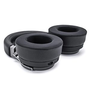 Acessórios almofadas de ouvido de tecido de malha de conforto para corsair virtuoso rgb sem fio se fones de ouvido almofadas de ouvido, gel de resfriamento fone de ouvido earpads