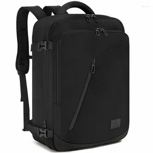 Mochila 17 Polegada viagem extensível unisex bolsa para portátil mulheres grande capacidade sacos de bagagem estudantes dos homens viagem de negócios mochilas