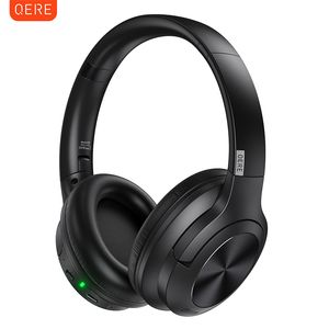 Qere E80 ANC Hörlurar Aktivt buller Avbrytande brusreducering TWS Bluetooth Earphone Trådlösa öronsnäckor In-Ear-hörlurar