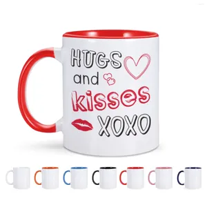 Tassen, Kaffeetasse für Paare, „Ich liebe Dich“, Geschenk, Jahrestag, Verlobung, Hochzeit, Geschenke für Sie, Ihn, Paare, lustiger Herr und Frau