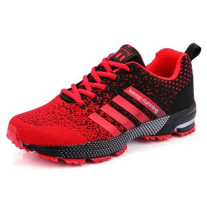 Sapatos novos sapatos de corrida de 2019, tênis esportivos ao ar livre respiráveis para mulheres calçadas de treinamento atlético confortáveis