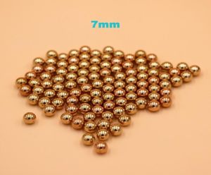 7mm Solid Brass H62 Bearing Balls For Industrial Pumps Valves Electronic Devices Heating Units and Furniture Rails3751831