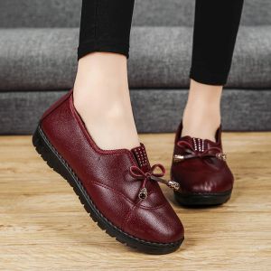 Boots Cheap Shoes Women Leather Flats Female Flats Spring Shoes Women Classic Women's Loafers Casual Leather Shoes Feminino Zapatos
