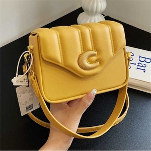 New Womens Everyday Versatile Handheld Shoulder Small Square with Solid Color Simple Accessories Crossbody 60% Off Store Online