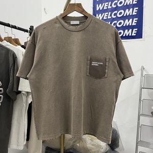 Tシャツの男性女性ティー高品質のクルネック春夏Tシャツプリント2024SS