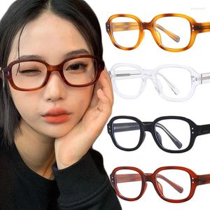 Sonnenbrille Mode Retro Großen Quadratischen Rahmen Brillen Frauen Männer Anti Blau Licht Klar Vintage Dekorative Brillen Computer Brille