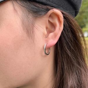 Anelli a grappolo Karachi Wish Ear Produttore di gioielli Fonte all'ingrosso Orecchini in argento sterling S925 con diamanti a fila singola per donne coreane