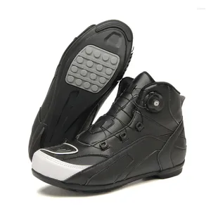 Cycling Shoes Motorcycle Training Women's Non -slip Motorcyclist Boots Men Motocross Racing Off-Road Motorbike Ankle