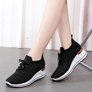 Casual Shoes Sneaker Heels For Women Size 11 Wedges Slippers Women's Street Cleats 2-sxk Friends
