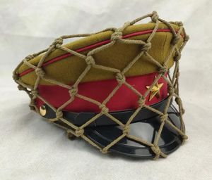 Beralar. Üreme İkinci Dünya Savaşı Japon Ordusu IJA Memurunun Vizör Kapağı Kamufle Kamufle Net Şapka