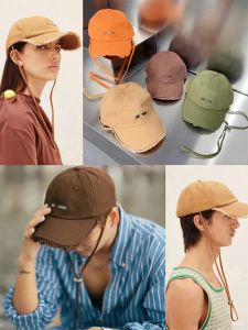 Luksusowy designer baseballowy kapelusz swobodny luksusowy neutralny stały kolor dopasowany płócienny męski sunshine męski i damski kapelusz