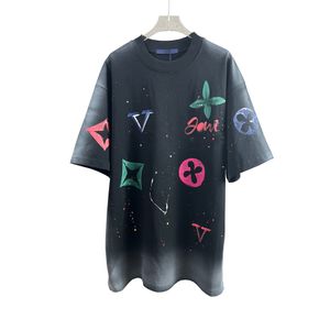 T-shirt da uomo firmate T-shirt Harajuku grafica floreale T-shirt da donna streetwear Primavera ed estate Top T-shirt