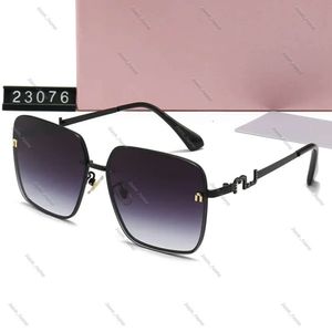 Luxo Mui Mui Óculos de Sol Designer Óculos de Sol Homem Mulheres Muimui Óculos de Sol Oversized Square Sunglasses Shades Uv400 Party Shopping Sun Glasses Miui Sunglasses 240