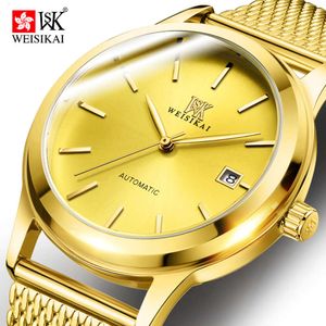 Switzerland weskey High End Couple Fashion Waterproof Women's Mechanical Watch Men's Year