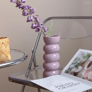 Wazony ceramiczne geometryczne koraliki geometryczne kula cukierowa Kształt Kształt Flower Crafts Akcesoria Decor Home Decor