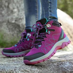 Casual skor All Terrain with Ties Bicolor Woman Flats Red Women's Boot Purple Sneakers Sport Global Brands Classical