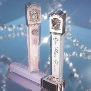 Flor sabe unicórnio cristal lábio esmalte espelho umidade batom coreano bálsamo labial claro lipgloss para lábios escuros 240312