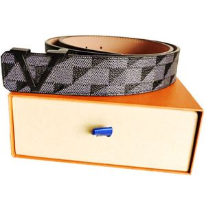 Fashion mens belts big buckle genuine leather womens designer belt with box plus szie236p