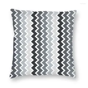 Pillow Nordic Grey And White Lines Seamless Pattern Throw Case Home Decorative Multicolor Cover 40x40cm For Sofa