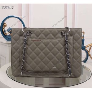 5a Chain Bags Designer Womens Bag Caviar Real Couro Compras Sacos de Pele de Carneiro Clássico Flap Bolsa Computador Sacos de Ombro Melhor Qualidade Hot Bag Marca Bolsa