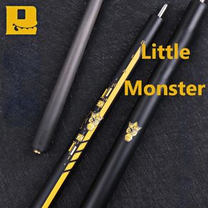 Biljard Cue Brand Little Monsters Black Egg Break Jump Stick 1298mm Tips Size Carbon Fiber Shaft Slät handtag 240315