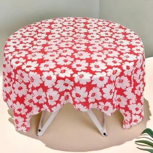 Table Cloth Big Red Printed Wedding Decoration Oil And Waterproof Wash Free Tablecloth Gray22