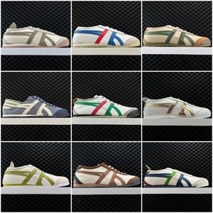 2024 Japan Tiger Birch Sneakers Meksyk Off 66 Women Men Projektanci Lifestyle Buty 66 Czerwone żółte beżowe niskie trenerzy Slip-On Booper Green Fashion