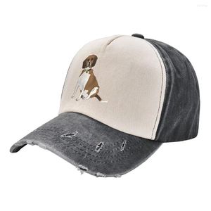 Bonés de bola Beagle Baby Baseball Cap Chapéu de luxo em mulheres masculinas