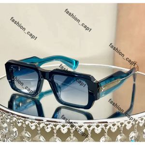 Designerskie okulary przeciwsłoneczne Jacque Marie Mage Sunglasses Mężczyźni Najwyższa jakość retro vintage octanowa rama kobiet jazda jaques marie magiem okulary przeciwsłoneczne dębowe okulary przeciwsłoneczne 319