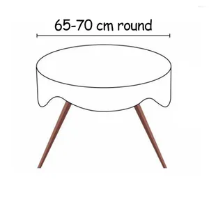 テーブルクロス1PCビンテージハンドクロチェットテーブルクロス65-70cm丸い白い花レースカバー家庭用品ホームデコレーション