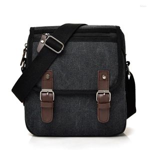 Omuz çantaları Bolsas Business Handbag Sırık Vintage Çok Fonksiyonlu Bagaj Erkekler Tuval Seyahat Crossbody Messenger Çantası