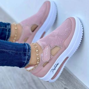 Slippers 2023 أنثى أحذية فولكانانية غير رسمية أحذية رياضية تنفس الرياضة