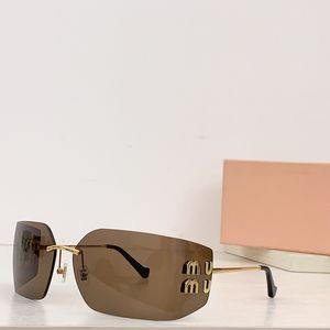 2024 изогнутые линзы с безрамочными краями и высококачественными солнцезащитными очками, дизайнерские мужские и женские очки, овальные роскошные солнцезащитные очки в полной оправе для женщин UV400