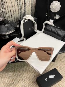 Designer Women's Sunglasses New Small Fragrance Sunglasses Big Face Box Sunglasses Small Fragrance Uv Protection Millennium Fashion Sunglassesk2fg