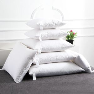 Easyum 30*50/40*40/45*45/50*50cm 100% algodão penas de ganso cadeira sofá almofada traseira almofada cama travesseiro 240304