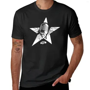 Polos masculinos Rockin'1000 Voice Master Camisetas Funnys Camisetas pesadas para homens