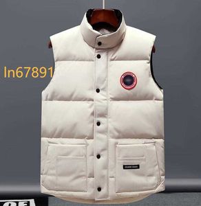 Canadese veste invernale vestido gilet Uomo piumini gilet di lusso bodywarmer giacche moda Donna Gilet Designer Cappotto Maschile Doudoune Luxe Goose veste homme manteau 2024