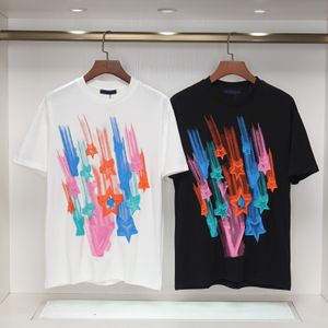 Yaz Tshirt Tişörtler Erkek Kadın Tasarımcılar Tshirts Pamuk Tees Üstler Adam Sıradan Göğüs Baskı Mektubu Gömlek