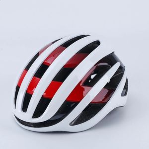 Bicycle Helmet MTB Road Bike Red Cycling Helmets For Mans Men Women EPS PC Shell Equipment Outdoor Sports Safety Cap 240312