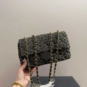 Torby projektantów plaży damska torba na ramię 25 cm słoma złota sprzętowa luksusowa torebka Matelasse łańcuch crossbody torba makijażu klasyczna torebka torebka