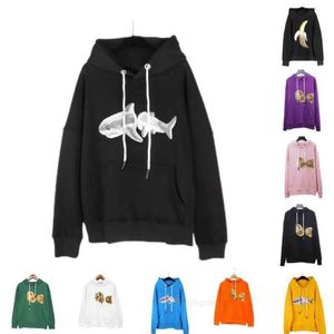 Designer Mens Hoodies of Luxury Hoodie Top Quality Brand Palms Hoody PA Kläder Spray Letter Långärmning Spring Summer Tide Män och kvinnor Tee 100% Bomull Palm Angle