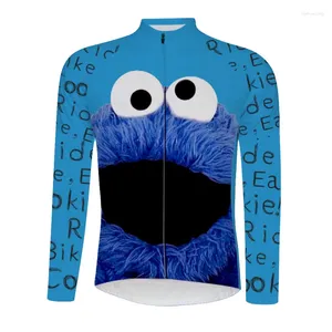 Racing Jackets Cycling Jersey Pro Team Summer Long Sleeve Men Downhill Mtb Bicycle Clothing Ropa Ciclismo Maillot Elmo vill spela 6514