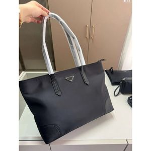 2024 fashion handbag designer tote bag three pieces practical large capacity ordinary crossbody one shoulder handbag casual square nylon bag