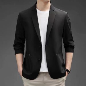 정장 E1168men 's Suit Four Seasons 캐주얼 비즈니스 느슨한 코트